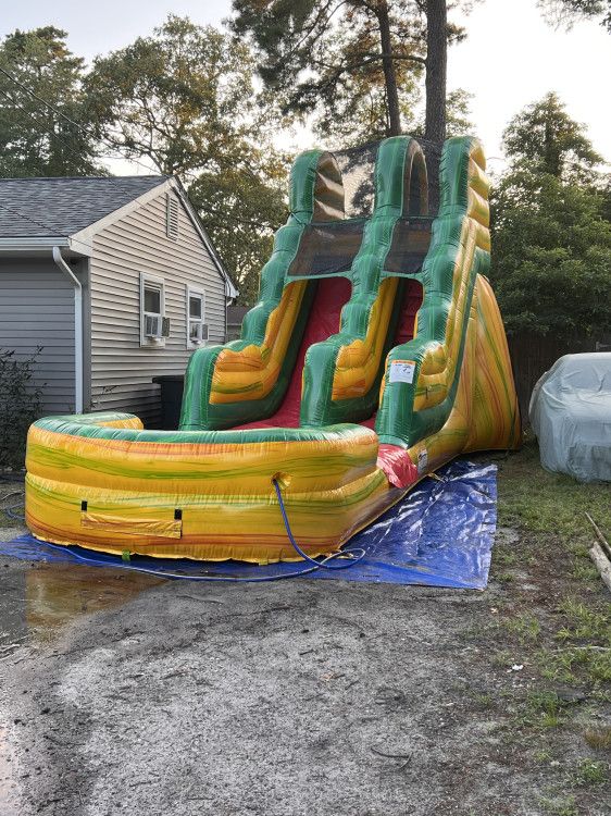 Fruit Roll Up inflatable water slide